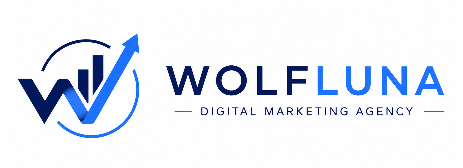 Wolfluna Digital Marketing Agency Logo