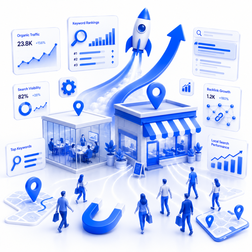 Startup business growth with Best SEO Agency in Dehradun SEO services